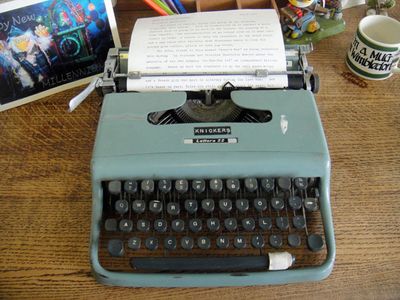 Elisabeth Beresford's typewriter