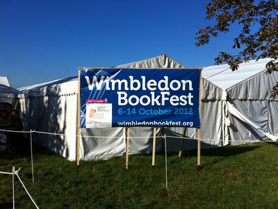 The Wimbledon BookFest tent