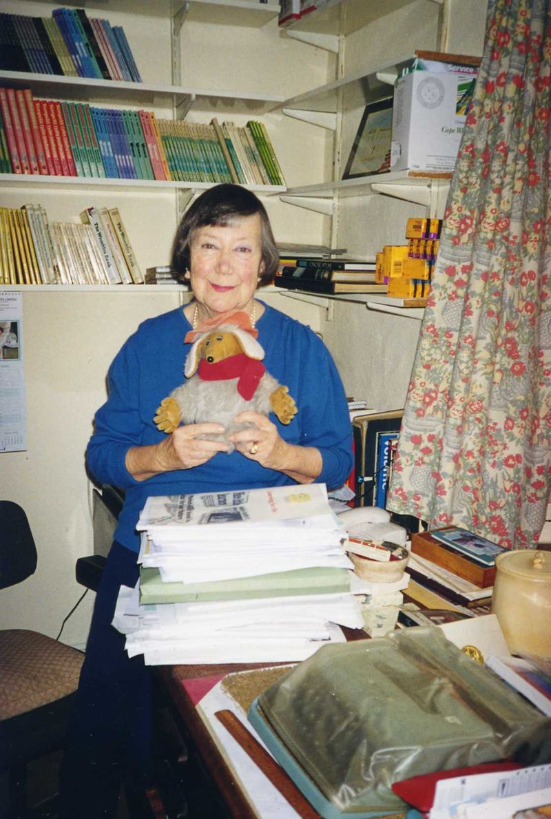 Elisabeth Beresford in her office