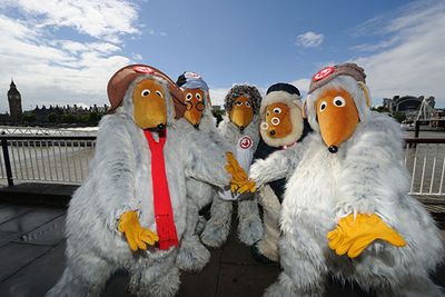 The Wombles by the River Thames