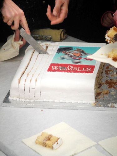 The Wombles cake at Wimbledon BookFest