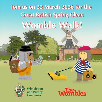 Join us on 22 March 2026 for the Great British Spring Clean Womble Walk!
