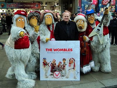 Mike Batt with the Wombles band