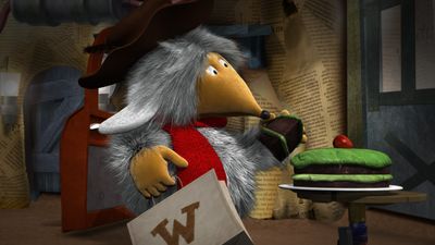 New CGI Orinoco eating cake