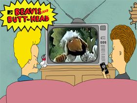 Beavis and Butthead watching The Wombles