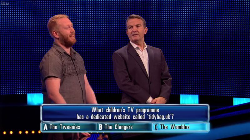 Tidy Bag question on The Chase