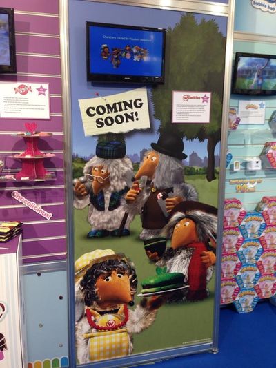 Wombles coming soon poster at Toy Fair 2015
