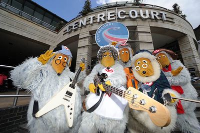 The Wombles at Wimbledon Centre Court Shopping Centre
